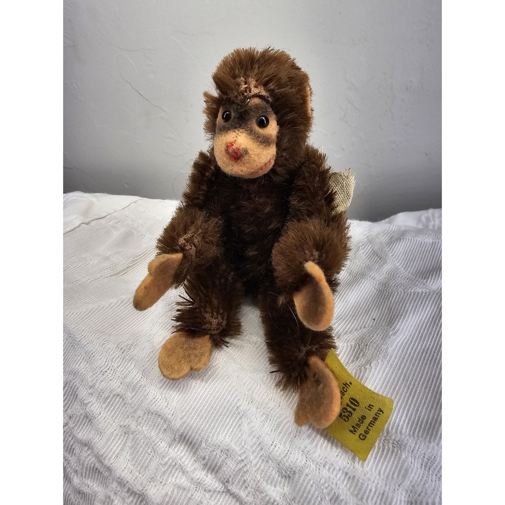 Steiff RARE Vintage Mini Jocko Monkey US Zone Germany 1947-1953‎ 5310